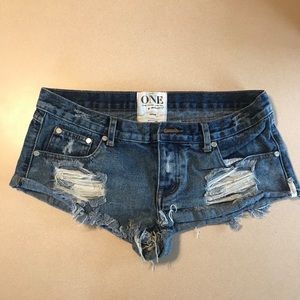 One Teaspoon Trashwhore Shorts